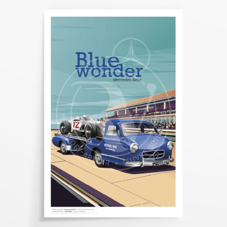 Mercedes-Benz "Blue Wonder & W196R" - 1954